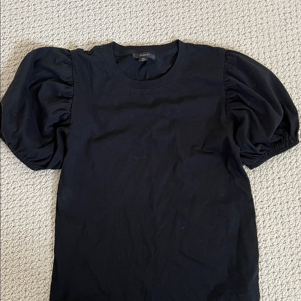 J Crew Puff Sleeve Top